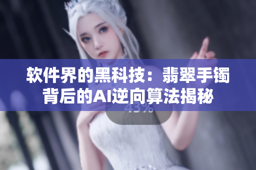 软件界的黑科技：翡翠手镯背后的AI逆向算法揭秘