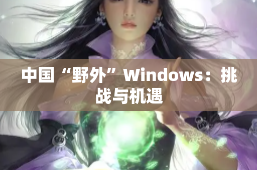 中国“野外”Windows：挑战与机遇