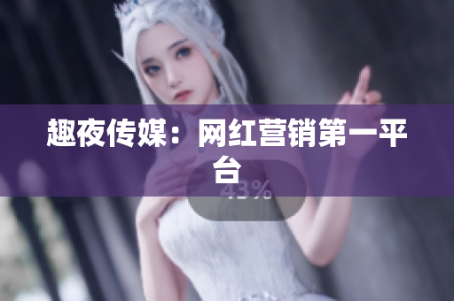 趣夜传媒：网红营销第一平台