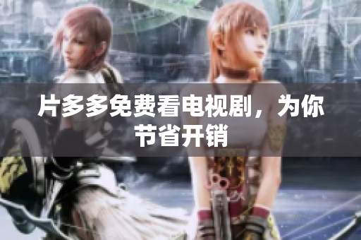 片多多免费看电视剧，为你节省开销