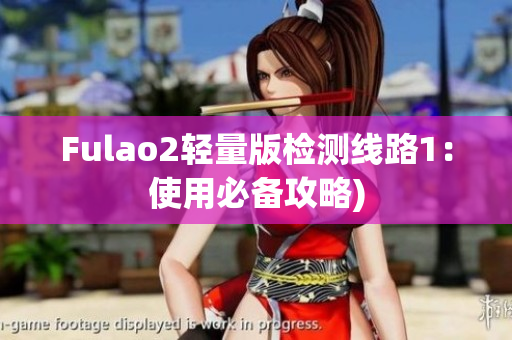 Fulao2轻量版检测线路1：使用必备攻略)