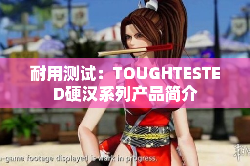 耐用测试：TOUGHTESTED硬汉系列产品简介