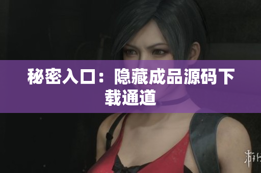 秘密入口：隐藏成品源码下载通道