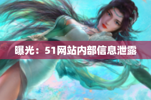 曝光：51网站内部信息泄露