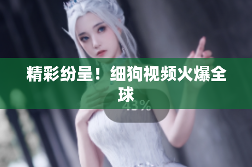 精彩纷呈！细狗视频火爆全球