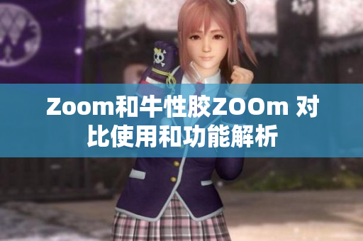 Zoom和牛性胶ZOOm 对比使用和功能解析