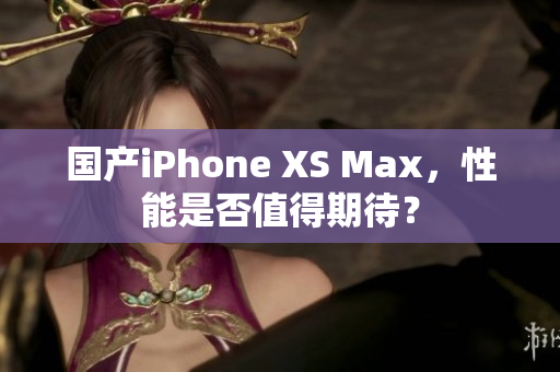 国产iPhone XS Max，性能是否值得期待？