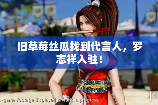 旧草莓丝瓜找到代言人，罗志祥入驻！