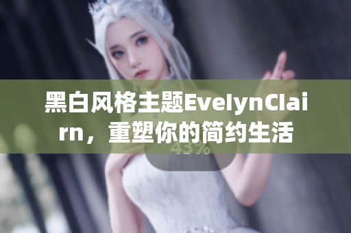 黑白风格主题EveIynCIairn，重塑你的简约生活