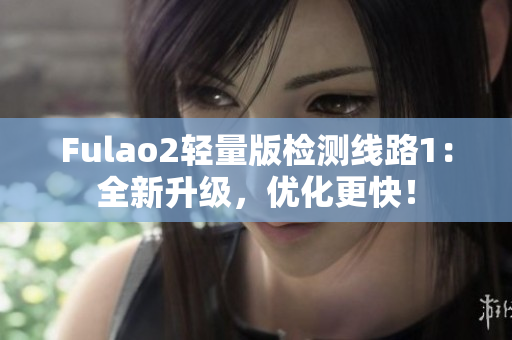 Fulao2轻量版检测线路1：全新升级，优化更快！