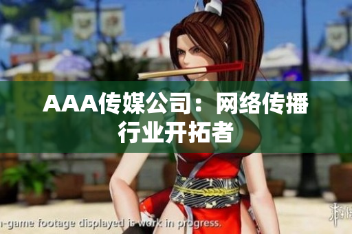 AAA传媒公司：网络传播行业开拓者